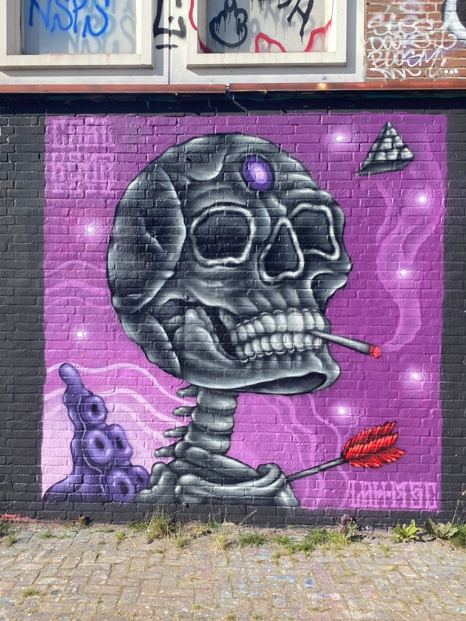 carl kenz, ndsm, graffiti, amsterdam